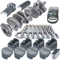 Eagle Chevy 350 3.750in Crank 5.700in H-Beam -5cc Flat Top 4.060in Pistons Rotating Assembly