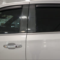 Putco 14-18 Chevy Silverado LD - Fits Double Cab/Crew Cab - 4pcs Black Platinum Pillar Posts