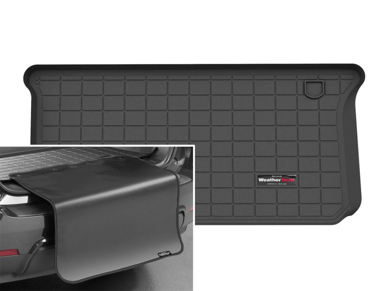 WeatherTech 08-15 Smart Fortwo Cargo Liner w/ Bumper Protector - Black (Not Convertible Models)