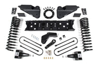 Zone Offroad 2019 Ram 3500 4.5in Radius Arm Brkt 3in Rr Block w/ Overload 6-Bolt T-Case Nitro Shocks