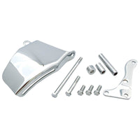 Spectre 69-86 SB Chevy (w/Long Water Pump) Alternator Bracket Set - Chrome