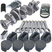 Eagle Chrysler 360 4.000in Crank 6.123in H-Beam -5cc Flat Top 4.040in Pistons Rotating Assembly