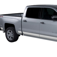 Putco 07-13 GMC Sierra Crew Cab 6.5 Short Box 6in Wide - 12pcs Stainless Steel Rocker Panels