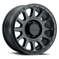 Method MR709 HD Bead Grip 20x 9in / ET12 / 8x6.5 BP / 121.3mm Bore - Black Wheel