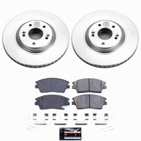 Power Stop 17-22 Kia Sportage Front Z23 Coated Brake Kit