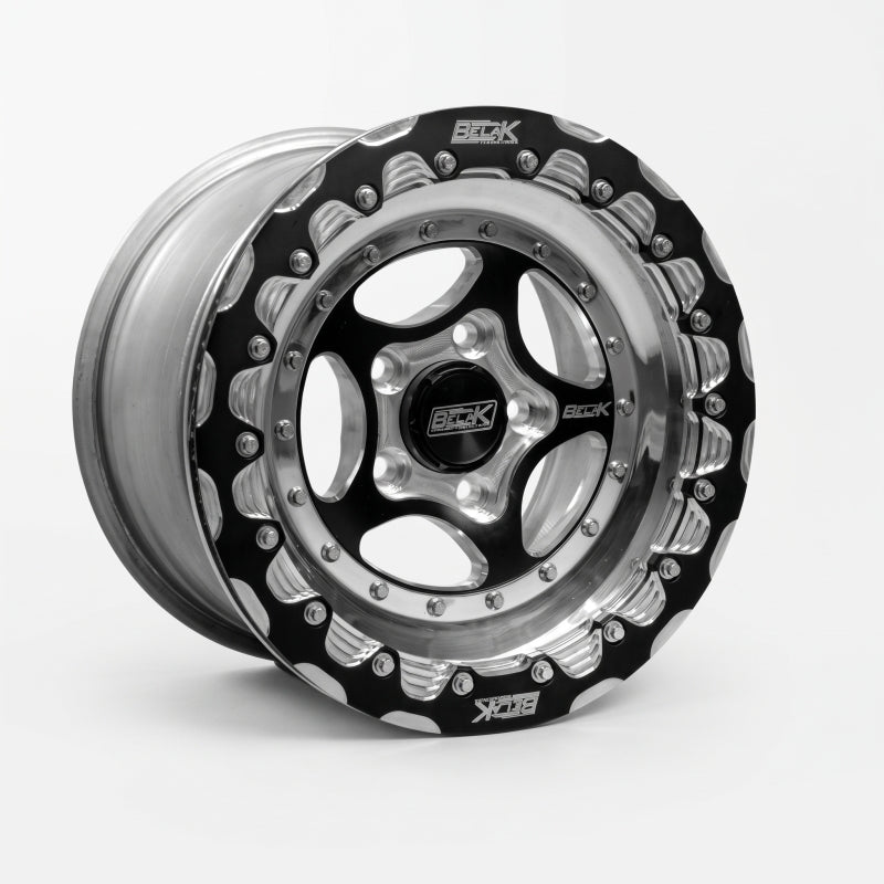 Belak 17x10.5 / 8.25in BS / 6x135mm BP / Low Pad / Series 5 - Single Beadlock Wheel w/ Billet Lip