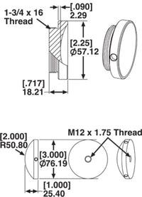 SPC Performance END MOUNT & ADAPTOR ASSY