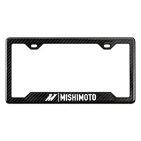 Mishimoto Carbon Fiber License Plate Frame - Gloss