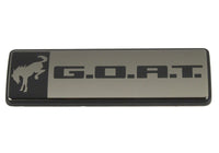 Ford Racing Bronco/Bronco Sport G.O.A.T. Badge - Black/Black