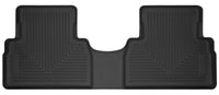 Husky Liners 19-20 Hyundai Santa Fe X-Act Contour 2nd Seat Floor Liner - Black