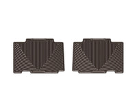WeatherTech 2013+ Toyota RAV4 Rear Rubber Mats - Cocoa