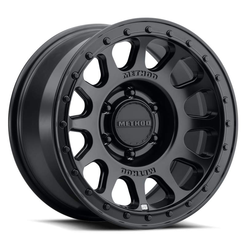 Method MR709 HD Bead Grip 18x 9in / ET12 / 6x135 BP / 87mm Bore - Black Wheel