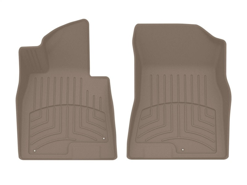 WeatherTech 2020+ Hyundai Sonata (Incl. Hybrid) / 2021+ Kia K5 Front FloorLiner HP - Tan