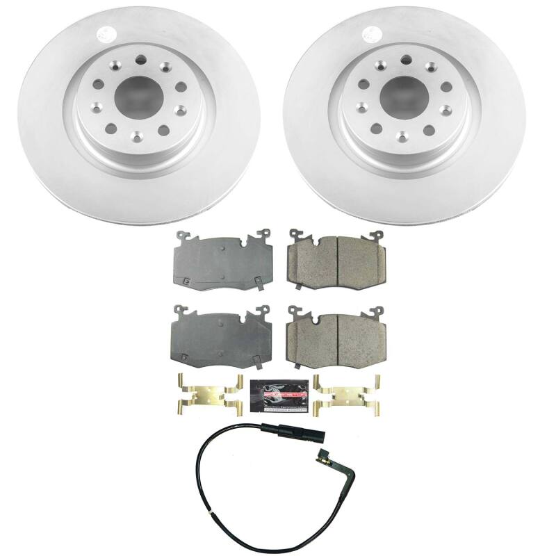 Power Stop 2019 Cadillac CT6 Front Z23 Coated Brake Kit