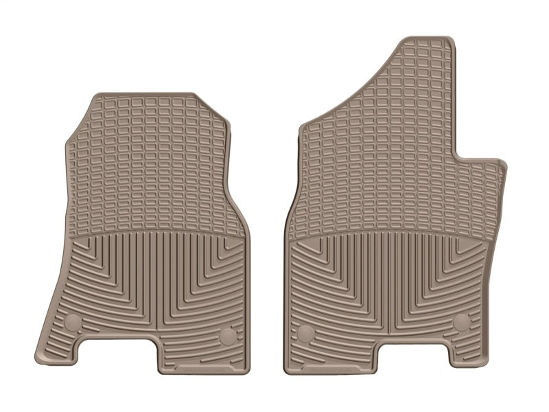 WeatherTech 2019+ Dodge Ram Truck 1500 Front Rubber Mats - Tan