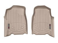 WeatherTech 04+ GMC Canyon Ext Cab Front FloorLiner - Tan
