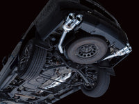AWE Tuning 2021+ GMC Suburban/Yukon XL 5.3L 0FG Split Rear Exit Catback - Quad Chrome Silver Tips