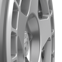 fifteen52 Turbomac 17X7.5 / 5x112 BP / 40mm ET / 66.56mm CB / 5.8in BS / Speed Silver Wheel