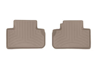 WeatherTech 2019+ Audi Q5 Rear 2nd Row (2-Piece Floor Liner)- Tan