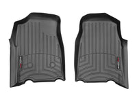WeatherTech 04+ GMC Canyon Ext Cab Front FloorLiner - Black