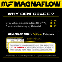 MagnaFlow DF Catalytic Conv Ford Explorer 2013 3.5L Front Manifold *NOT FOR SALE IN CALIFORNIA*