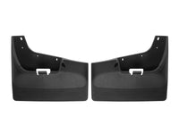 WeatherTech 2020+ GMC Sierra 2500HD/3500HD Rear No Drill Mudflaps - Black