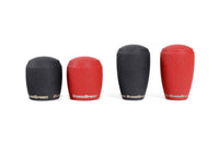 GrimmSpeed Stubby Shift Knob Stainless Steel Red - M12x1.25
