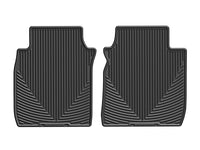 WeatherTech 2015+ Honda Fit Rear Rubber Mats - Black
