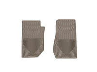 WeatherTech 07-13 Jeep Wrangler Front Rubber Mats - Tan