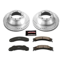 Power Stop 17-18 Ford E-450 Super Duty Rear Z23 Evolution Brake Kit