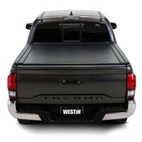 Westin 16-23 Toyota Tacoma 5ft 5in Bed Manual Retractable Tonneau Cover - Black