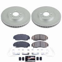 Power Stop 11-14 Acura TSX Front Z23 Coated Brake Kit