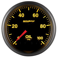 Autometer Elite 52mm Oil Pressure Peak and Warn Gauge w/ Electronic Control