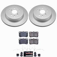 Power Stop 2006 Lexus GS300 Rear Z23 Coated Brake Kit