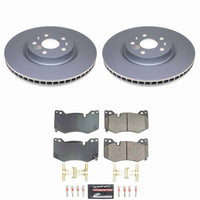 Power Stop 20-25 Chevrolet Corvette Front Z23 Coated Brake Kit