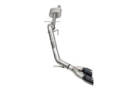 Corsa 2024-2025 Ford Ranger 3in Cat-Back Exhaust 4in Black PVD Pro-Series Slash Cut Twin Tip