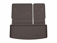 WeatherTech 21-26 Cadillac Escalade Behind 3rd Row Seating SeatBack Cargo Liners HP - Cocoa