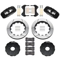 Wilwood 14-19 Chevrolet Corvette C7 AERO6 Front BBK - 14.00 Rotor - Black