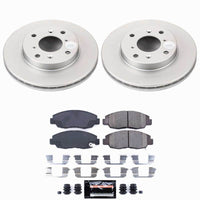 Power Stop 98-99 Acura CL Front Z23 Coated Brake Kit