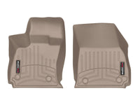 WeatherTech 2017+ Lincoln Continental Front FloorLiner - Tan