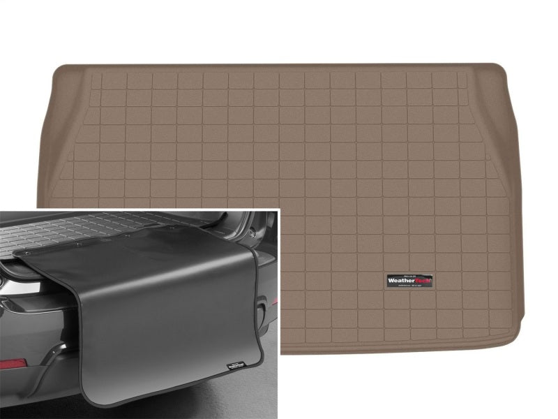 WeatherTech 22-24 Kia Carnival Behind 2nd Row Cargo Liner With Bumper Protector - Tan