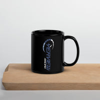 Yerview Black Glossy Mug