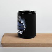 Yerview Black Glossy Mug