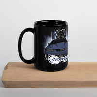 Yerview Black Glossy Mug