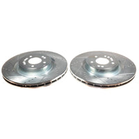 Power Stop 19-21 Genesis G70 Front Evolution Drilled & Slotted Rotors - Pair