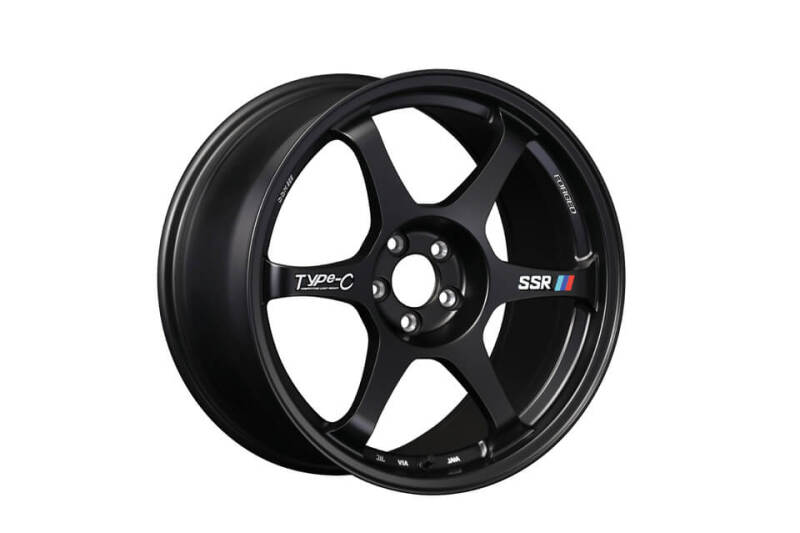 SSR Type-C Forged 18x8.5 +44 5/112 - Sprint Black Wheel