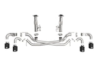 AFe MACH Force-Xp 304 Stainless Steel Cat-Back Exhaust Black 2020 Chevrolet Corvette C8