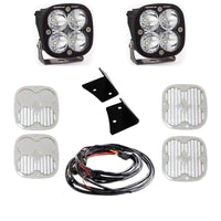 Baja Designs 07-18 Jeep Wrangler JK Squadron Sport A-Pillar Kit LED Light Pods - White