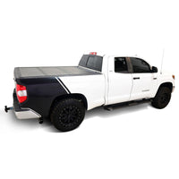 Westin 07-21 Toyota Tundra Double Cab AT6 Running Boards - Black
