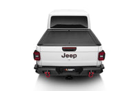 Rugged Ridge 20-22 Jeep Gladiator w/Trail Rail Sys Armis Tonneau Cover w/Max Track - Tex. Blk